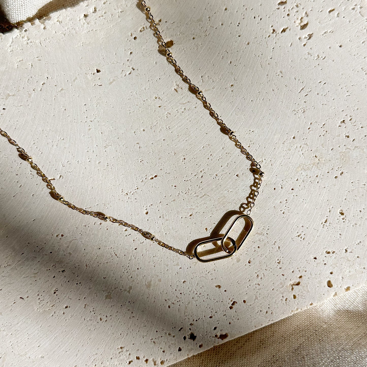 Minimalist Link Necklace