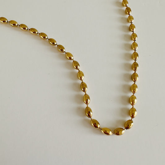 Golden Bead Necklace