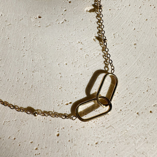 Minimalist Link Necklace